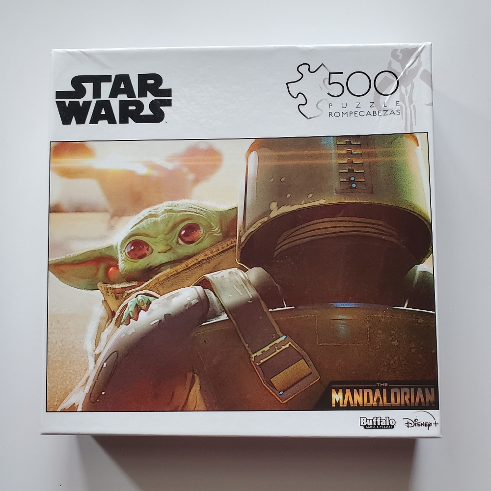 Star Wars Mandalorian The Child 500 Piece Jigsaw Puzzle by Buffalo Games